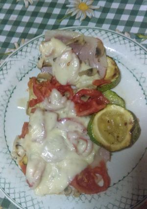 Una foto de Pizza de zapallo italiano