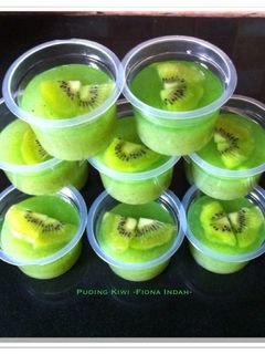 Foto resep Puding Kiwi
