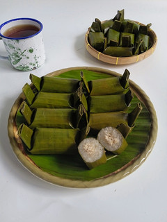 Foto resep Lemper ketan isi serundeng ayam