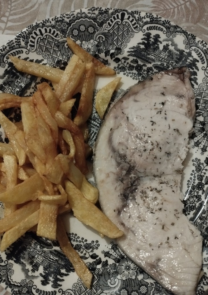 Una foto de Filete de emperador a la plancha