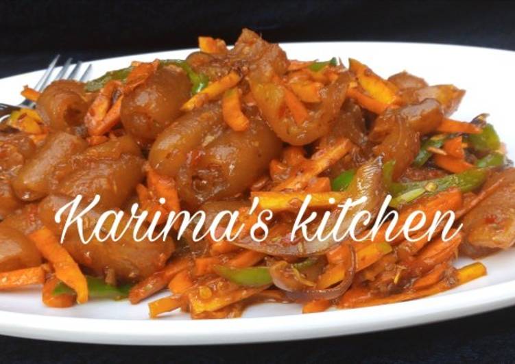 Recipe of Quick Pomo stir fry Cooking Basics for Beginners