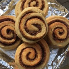 A picture of Cinnamon rolls.