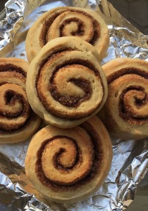 A picture of Cinnamon rolls.
