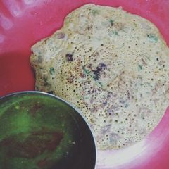 A picture of Besan ka chila.