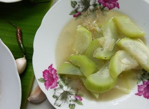 Gambar Labu Air Tumis Ikan Bilis