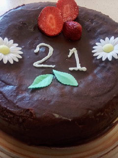 Una foto de Tarta sacher