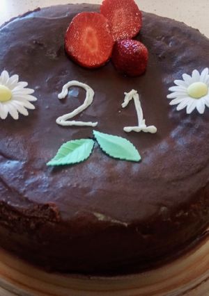 Una foto de Tarta sacher