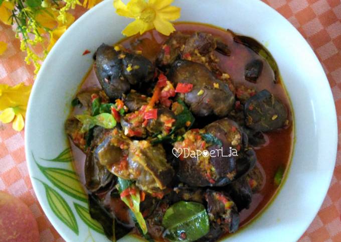 Resep #ATI AMPELA BUMBU RICA-RICA, Bisa Manjain Lidah