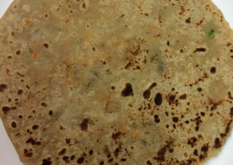 Recipe: at dinner Raw banana carrot paratha