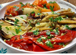Foto principal de Escalivada -verduras asadas en airfryer-