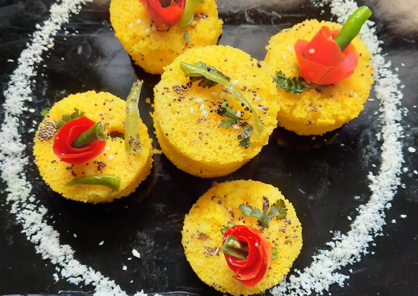 Bread Dhokla Disc