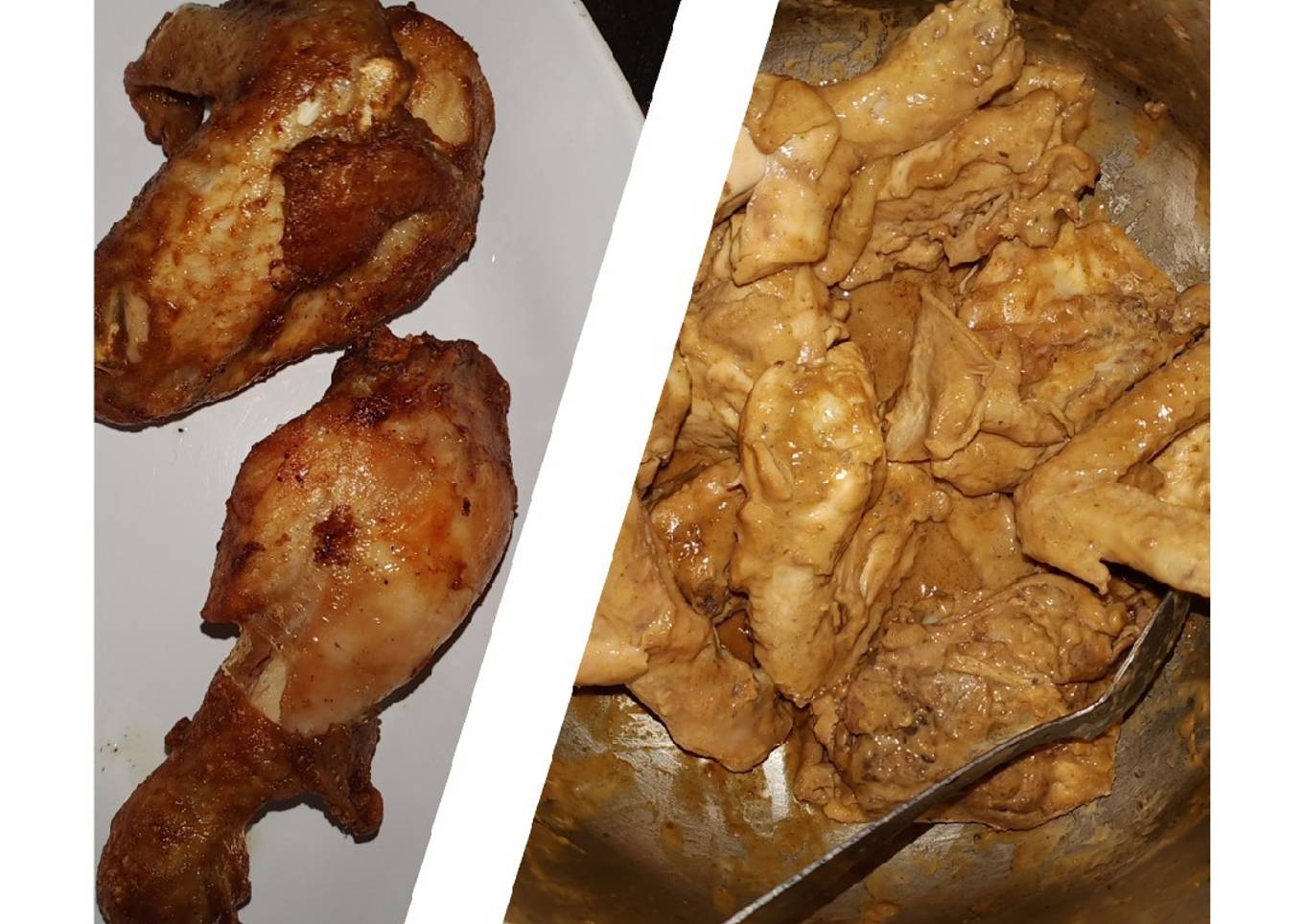 Ayam goreng Belacan bumbu royco