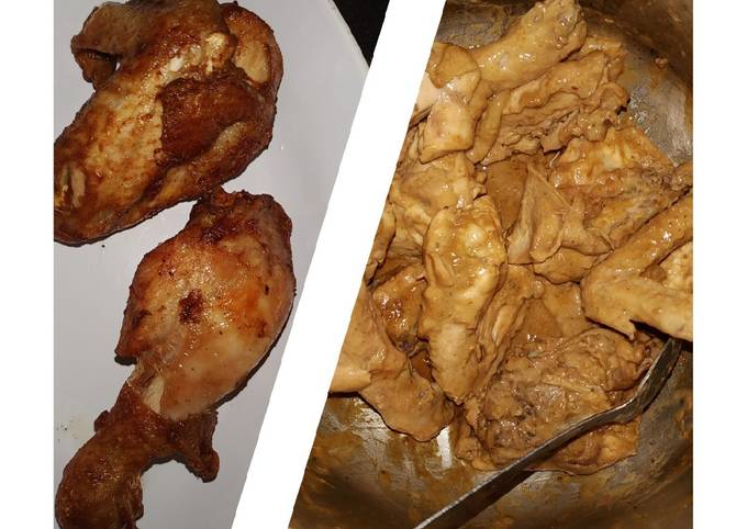 Ayam goreng Belacan bumbu royco