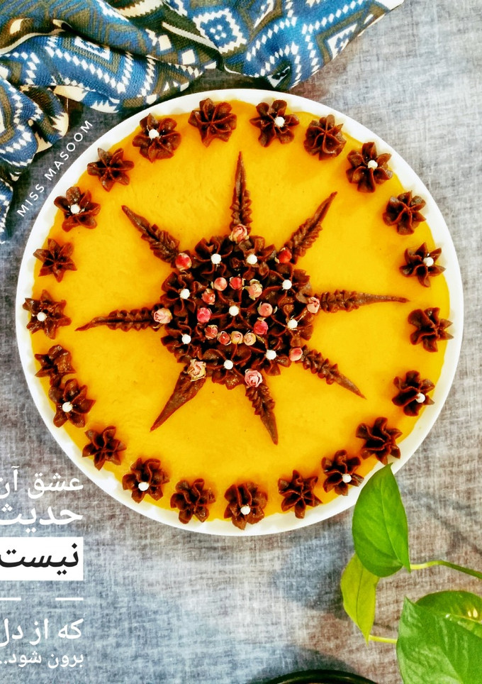 عکسی از دستور حلوای هویج با تمام نکات