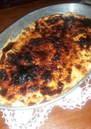 صورة لوصفة بطاطا غراتان بصوص بيشامال