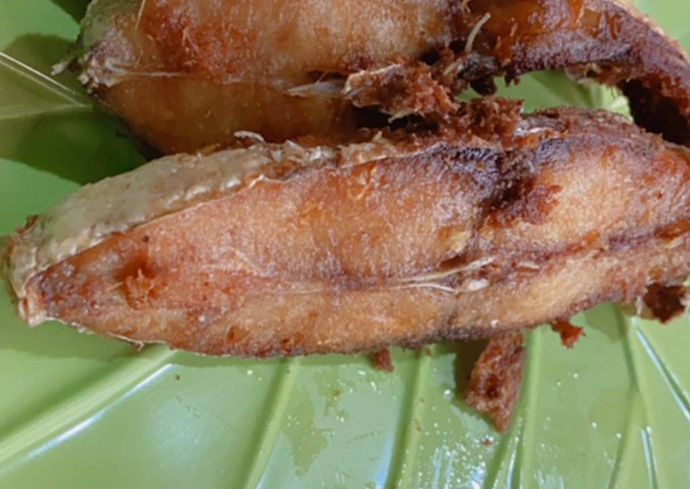 Ikan kue goreng anti meledak