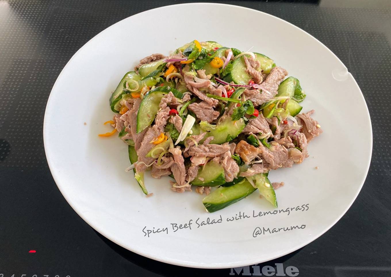 Spicy Beef Salad with Lemongrass