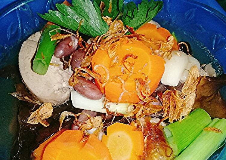 Resep Sup Ayam Campur yang mudah