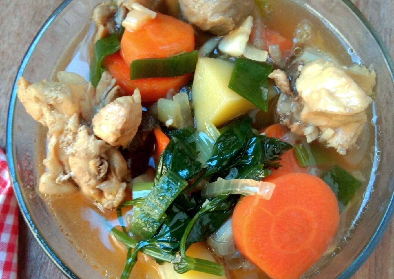 Semur Ayam Baso Sayuran