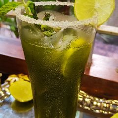 Mint lemonade A picture of Mint lemonade.