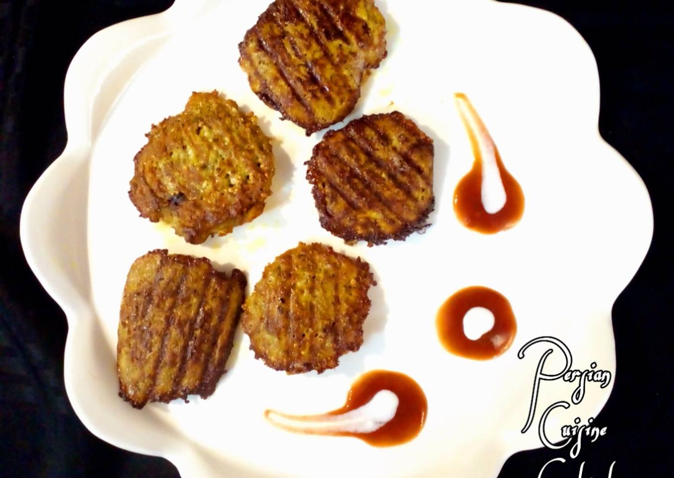 Grilled eggplant kuku 💯 grilled eggplant patties