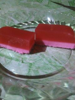 Foto resep Puding Busa Merah Putih