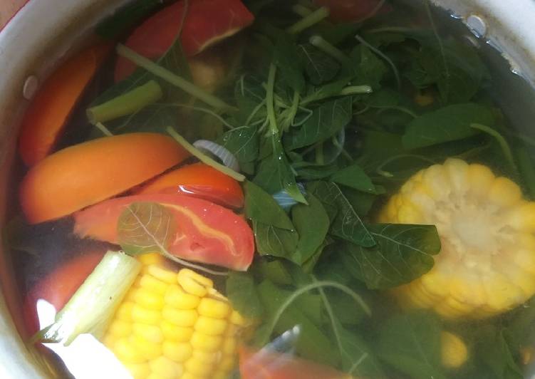 Sayur bayam simpel ala ala