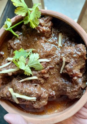 A picture of Beef Qorma.