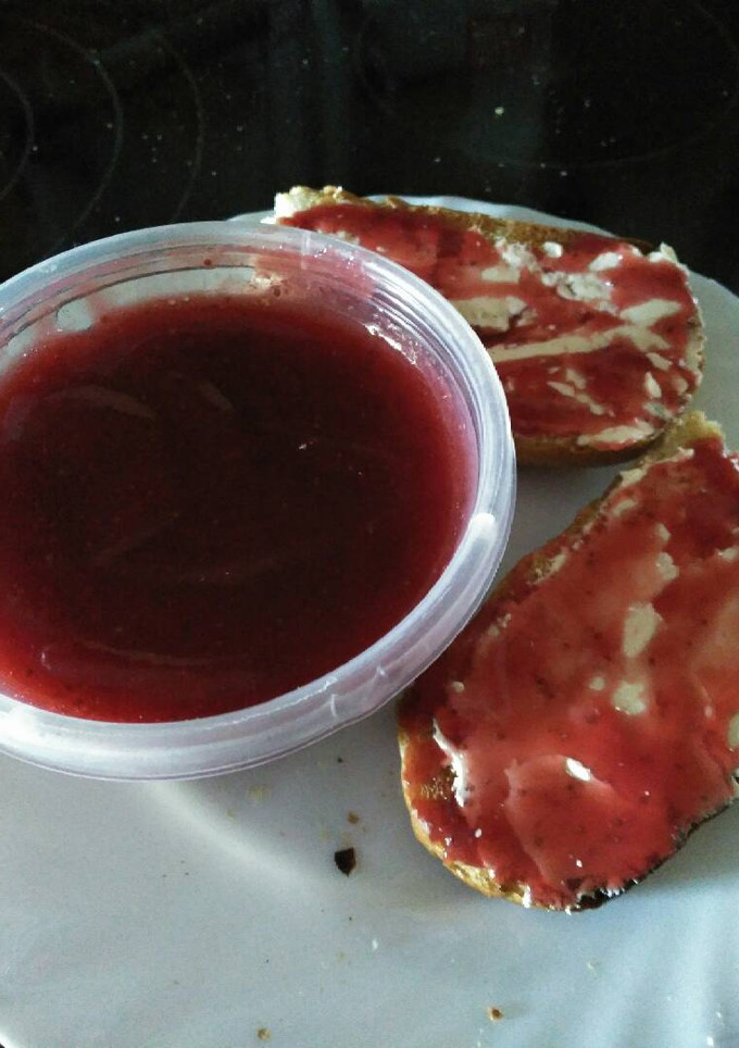Una foto de Mermelada de fresa