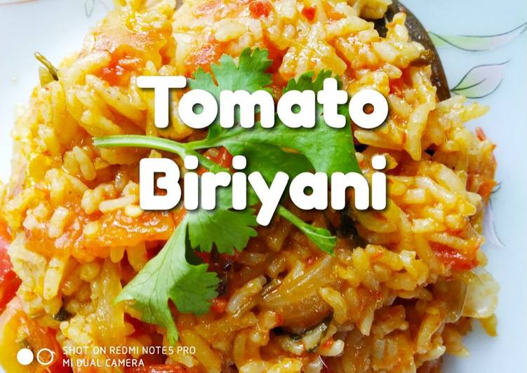 Easiest Way to Prepare Homemade Tomato Biriyani | Tomato recipes