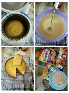 A picture of Cake with Rice Cooker.