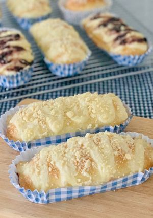 Foto resep Blueberry Streusel Bread