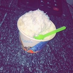 A picture of Coconut ice cream.