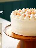 Peach Decoration Cake (Chantilly Peche)