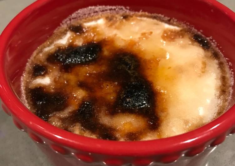 Simple Way to Prepare Homemade 3-Ingredient Crème Brûlée!