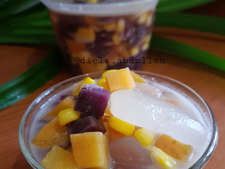 Cara Gampang Membuat Kolak Ubi Jagung, Bikin Ngiler