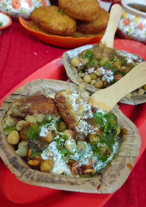 A picture of Aloo Tikki.
