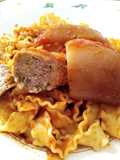 Sugo salsicce, polpette e cotenne