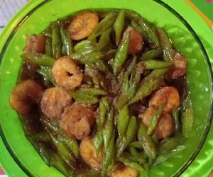 Resep mudah Tumis Udang Buncis Praktis Enak