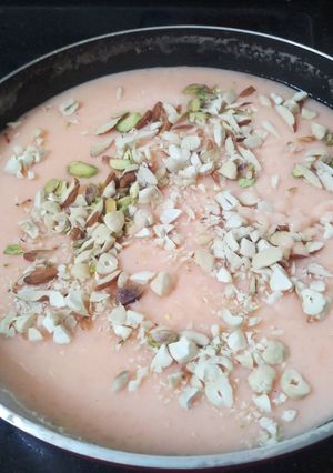 A picture of Rice kheer.