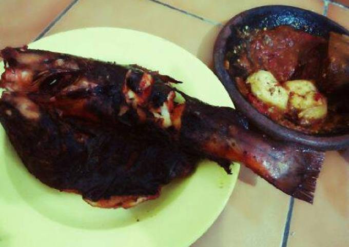 Langkah Mudah untuk mengolah Baung Bakar &amp; Sambal Terasi, Sempurna