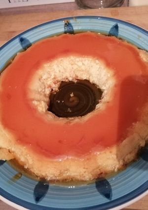 Una foto de Flan de vainilla