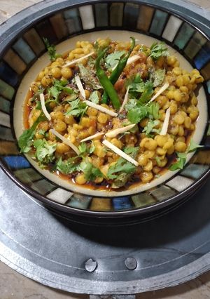 A picture of Tawa daal fry dhaba style.