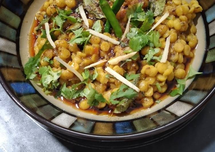 Recipe of Homemade Tawa daal fry dhaba style