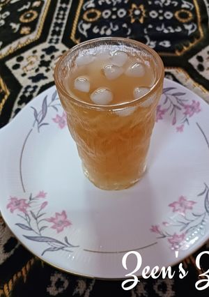 A picture of Hyderabadi Aab Shola with Coconut Jaggery.