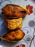 Ilish maach bhaja (Hilsa fish fry)