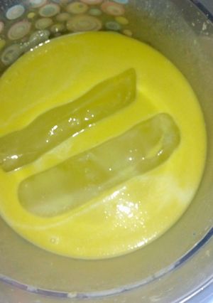 A picture of Quick mixed fruits juice.