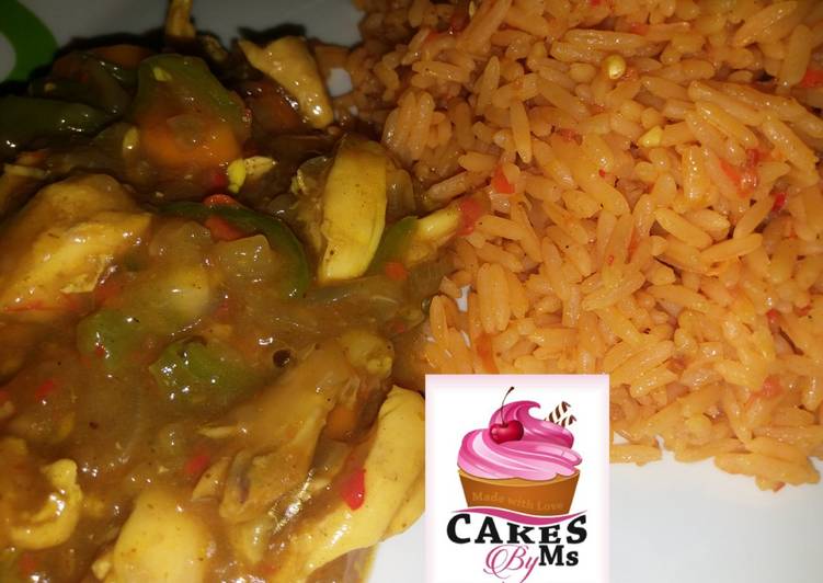 Recipe of Ultimate Jallof Rice With Shredded Chicken