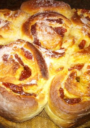 Una foto de Torta húngara con membrillo