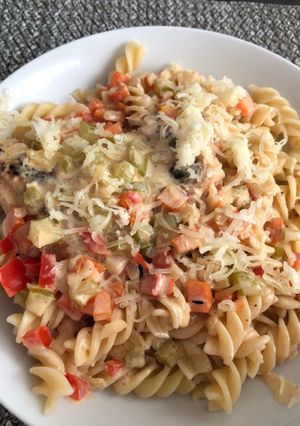 A picture of Creamy garlic chicken.